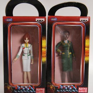 MACROSS - Lisa and Claudia Banpresto Figure Collection Bundle